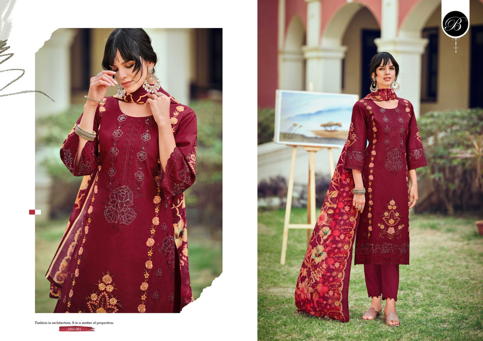 Zoya By Belliza Lawn Cotton Printed Wholesale Dress Material Suppliers In Mumbai